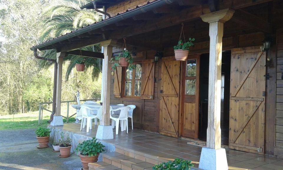 Villa El Bordon De Noriega Esterno foto